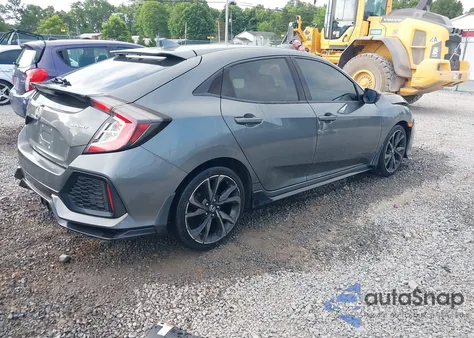 2019 Honda Civic Sport from USA, damaged, VIN SHHFK7G49KU221217